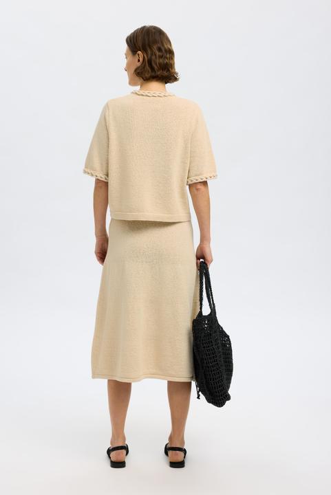 Actual product image Selected Femme Baumwollmix Strickjacke (L)