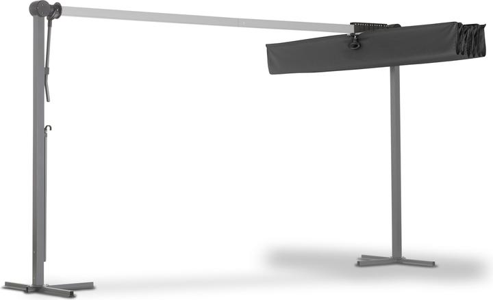 Produktbild Leco Sonnendach Waved anthrazit (2.50 m)