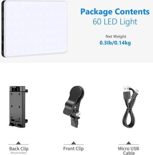 Immagine prodotto Neewer Lampada selfie NL-60AI Bi Colour LED