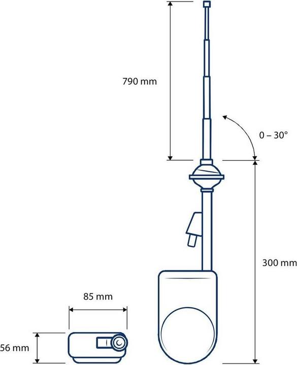 Produktbild Blaupunkt Autoradio-Universal-Antenne