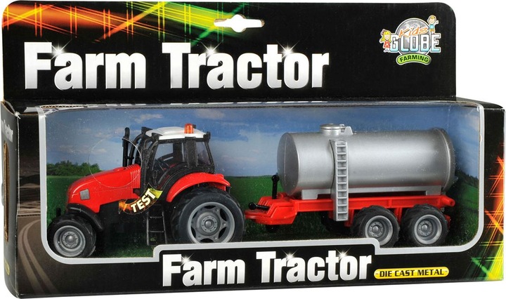 Produktbild Sombo Traktor mit Trailer Light & Sound 1:32