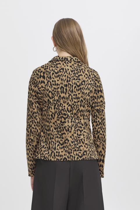Actual product image Ichi IHKATE LEOPARD JACQUARD BL 20120652 (M)