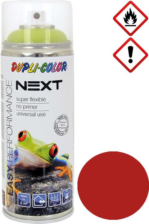 Actual product image Dupli-Color NEXT RAL 3000 Flame red glossy (Flame-red, 0.40 l)
