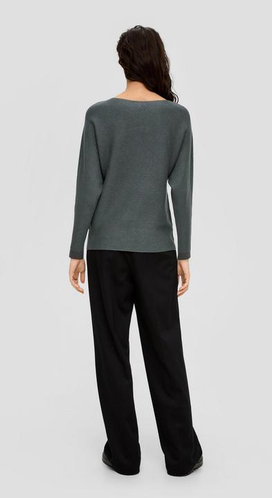 Produktbild S.Oliver Strickpullover Strickpullover mit Fledermausarm (44)