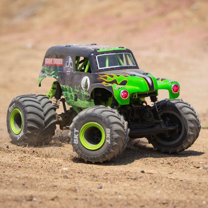 Actual product image Losi M.TRUCK GRAVE DIGGER RTR 4WD 1:18 EP (RTR Ready-to-Run)