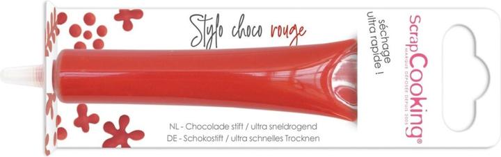 Produktbild ScrapCooking Stift mit Schokoladengeschmack, rot, 25g (1 x)