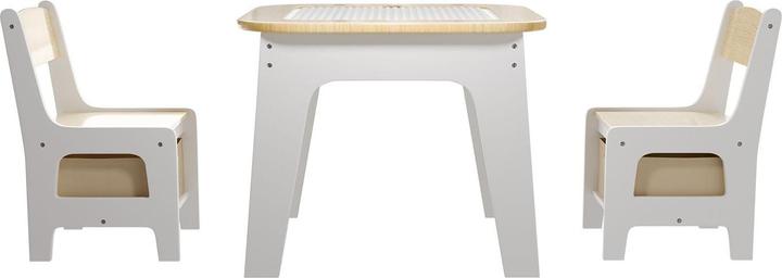 Image du produit Juskys Kindersitzgruppe Milou (Chaise haute, Table des enfants)