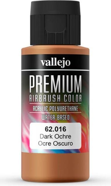 Productafbeelding Vallejo Premium Airbrush kleuren (Donker oker, 60 ml)