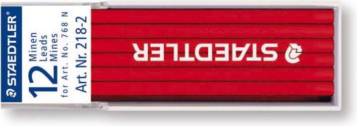 Immagine prodotto Staedtler Lumocolor omnichrome 218 ricarica non permanente (12 Pezzo/i, Rosso, 0.40 mm)
