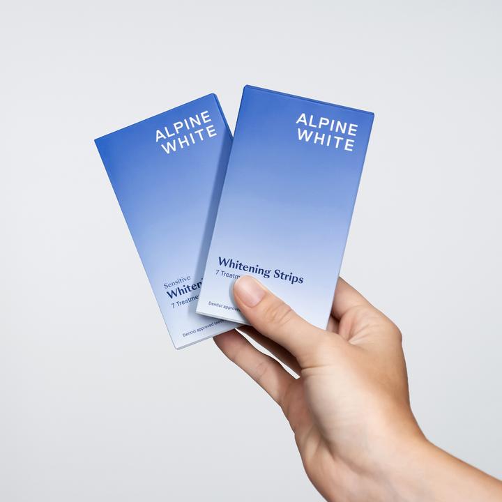 Actual product image Alpine White Whitening Sensitive (14 ml, Bleaching Strips)