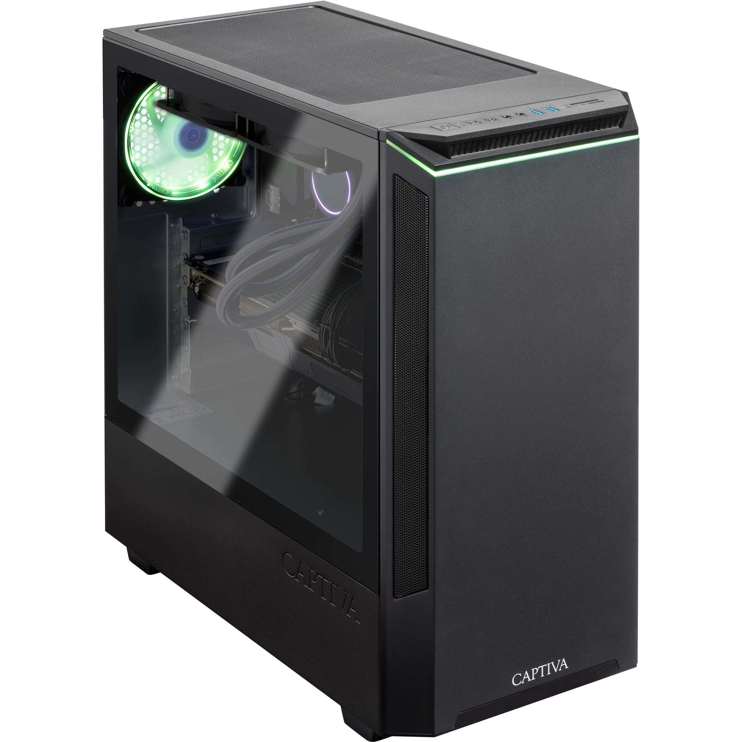 Thumbnail - Captiva Workstation I78-543 Core i7 RTX 4060 Ti (Intel Core i7-13700KF, 16 GB, 1000 GB, GeForce RTX 4060), PC, Schwarz