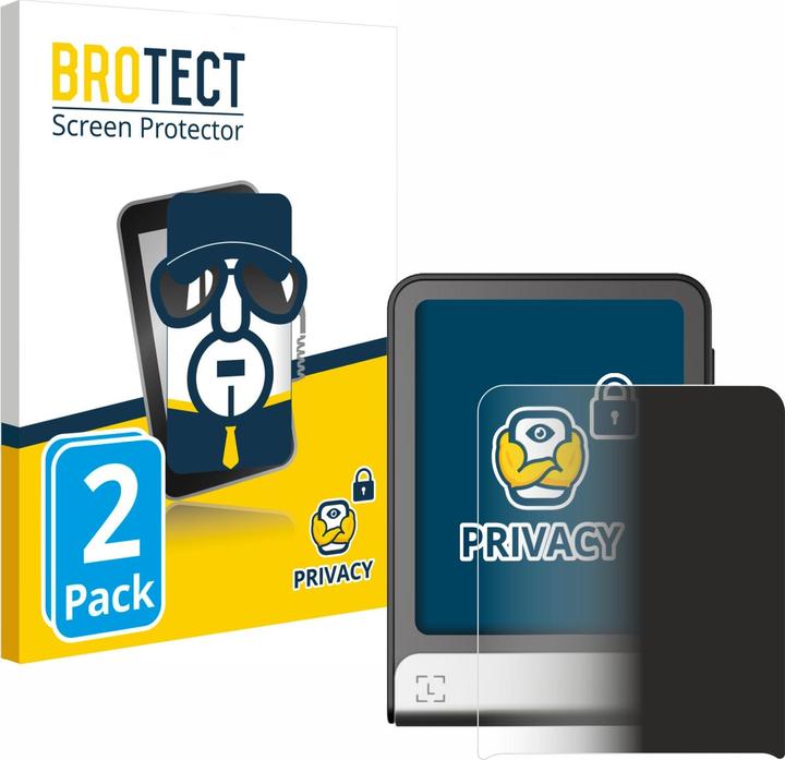 BROTECT Sichtschutzfolie Anti-Spy Privacy Folie Blaulicht-Schutz