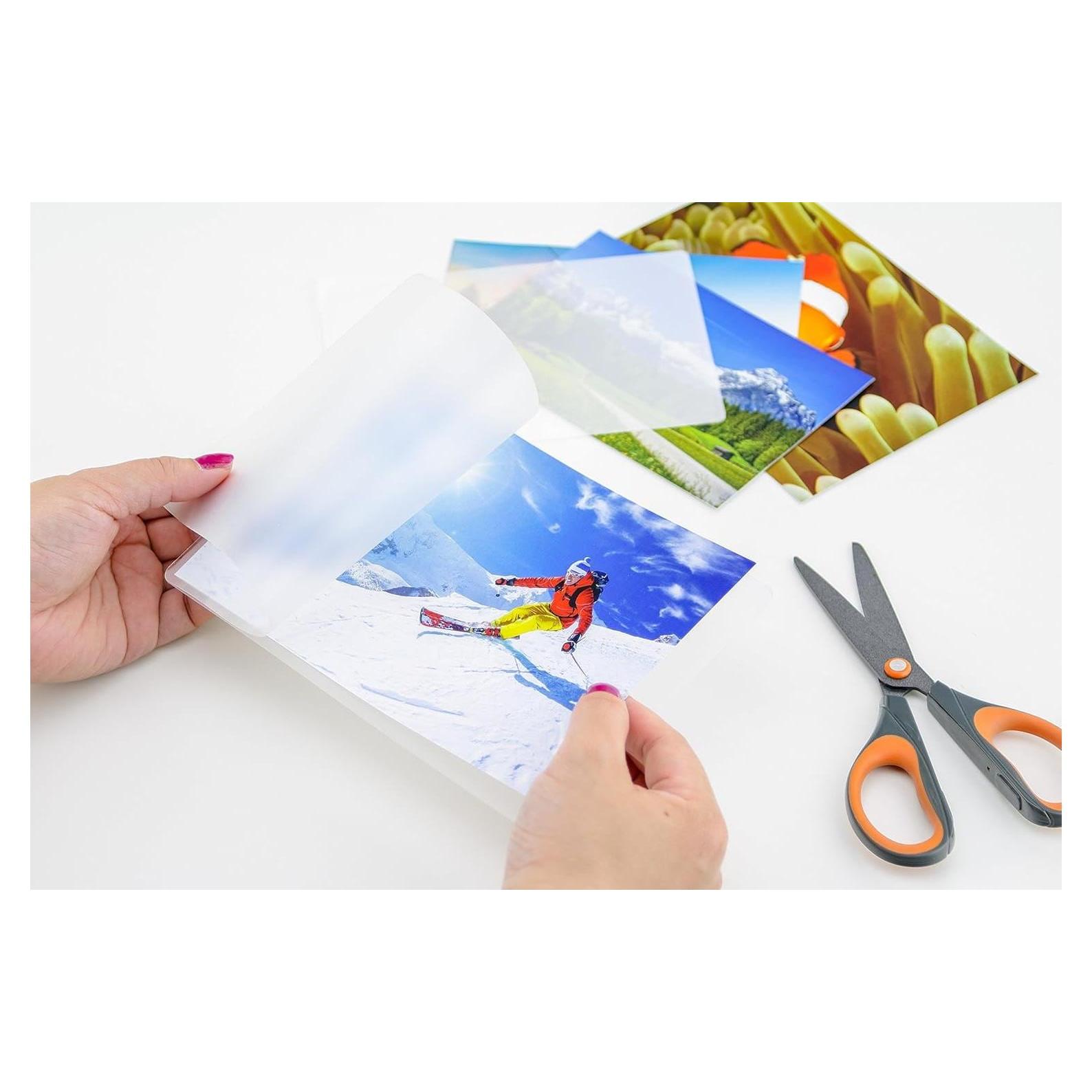 Thumbnail - Peach, Laminierfolie, Laminierfolie Photosize (10 x 15 cm, 100 Stück, 125 µm)