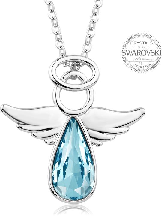 Levien Necklace with turquoise crystal Angel Rafael (L)