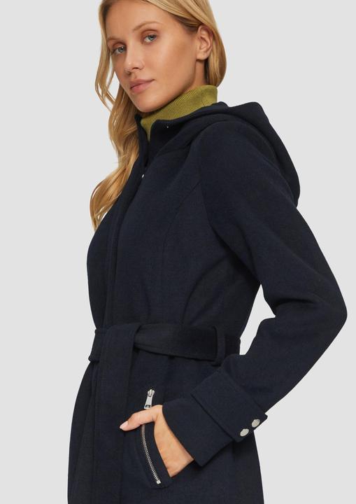 Immagine prodotto S.Oliver Outdoor-Mantel Kurzer Wollmantel mit Bindegürtel