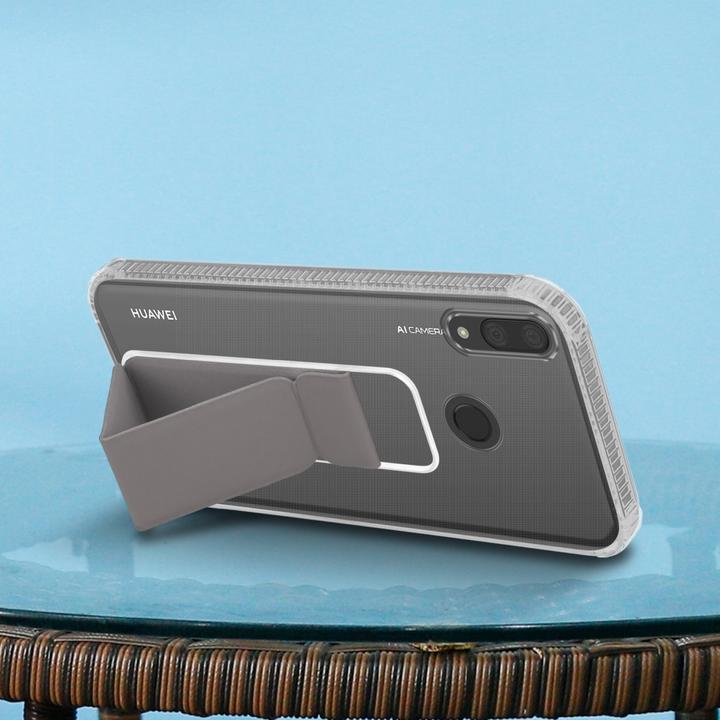 Actual product image Cadorabo Case for Huawei Y7 2019 / Y7 PRIME 2019 in TPU with holder LM167 Style (Huawei Y7 (2019), Huawei Y7 Prime (2019))