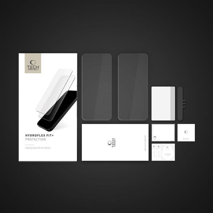 Produktbild Spigen Hydroflex Fit+2-Pack Hydrogel Film for Xiaomi Redmi Note 14 Pro 5G / 14 Pro+ 5G / Poco (2 Stk., Xiaomi Redmi Note 14 Pro 5G, Xiaomi Redmi Note 14 Pro+ 5G)