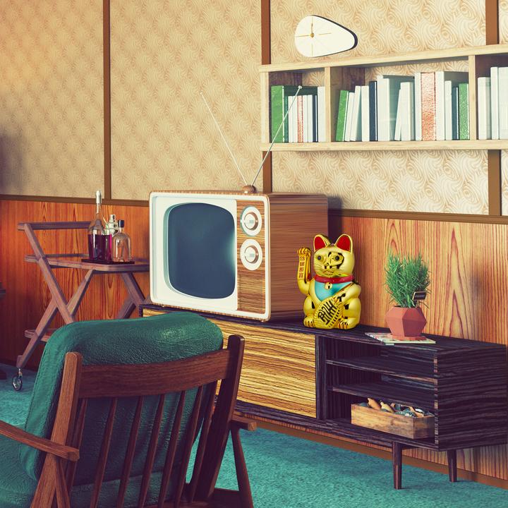 Productafbeelding Relaxdays Winkekatze (33 x 48 x 24 cm)