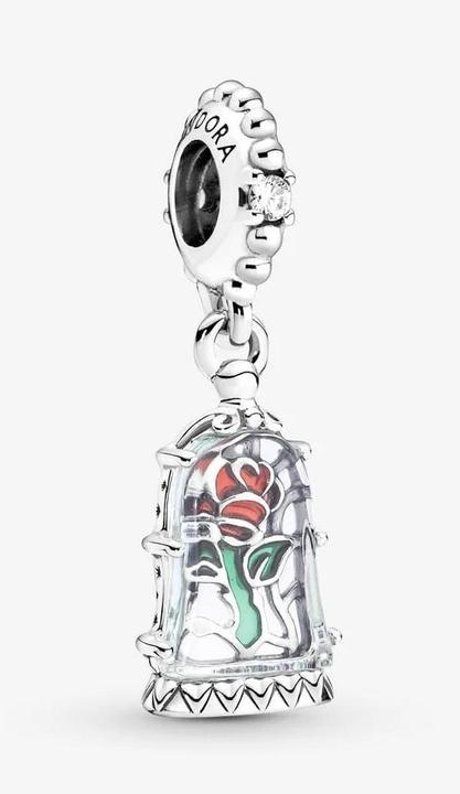 Produktbild Pandora Disney die Schöne und das Biest verzauberte Rose (Silber 925, Emaille)