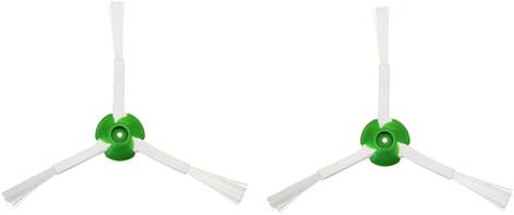 Hermex 2er-Set Alternative Seitenbürsten zu iRobot Roomba Serie e i j Max