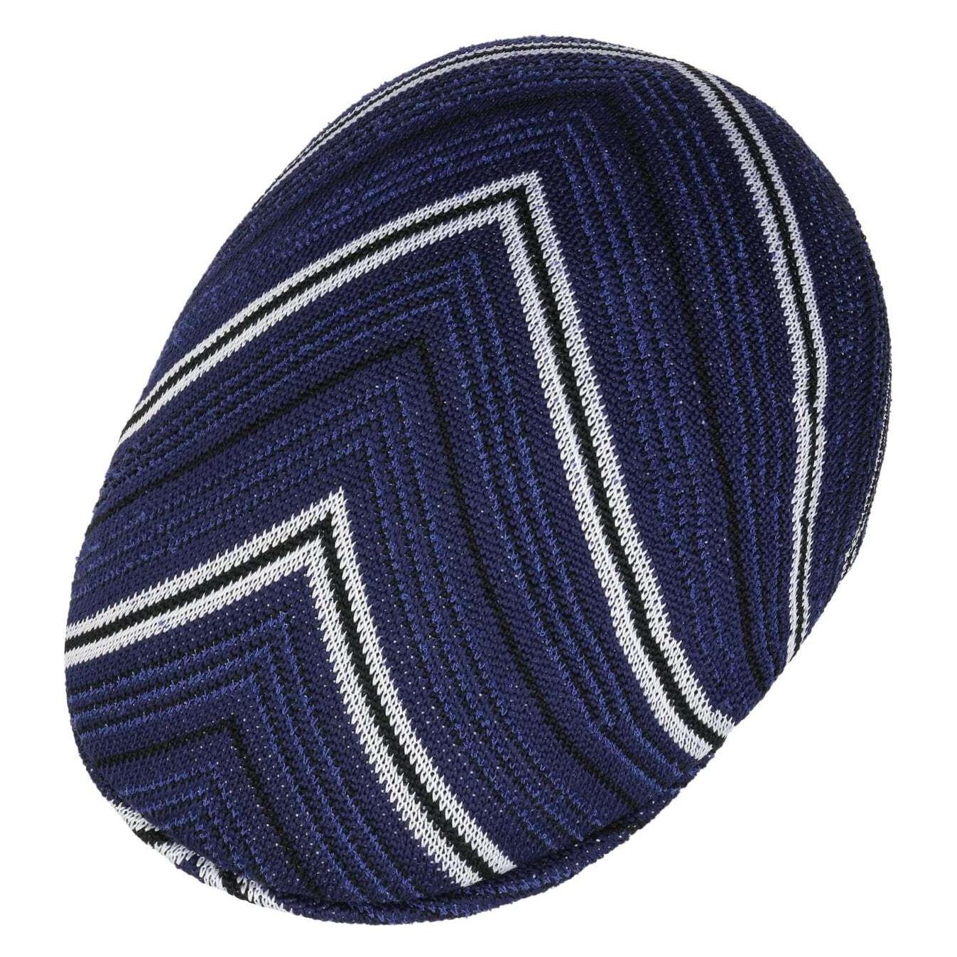 Kangol, Herren, Hut, Beret Diagonal Tripe, Blau, (S)