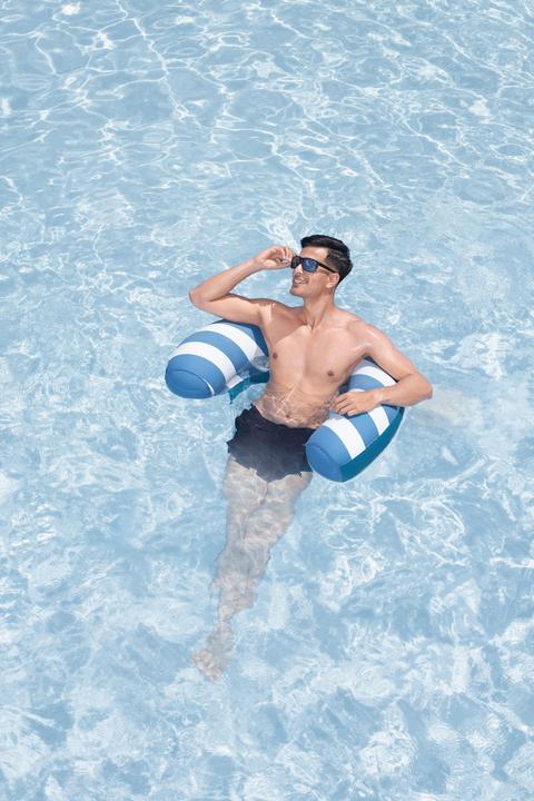 Actual product image Bestway Comfort Plush Floating Noodle Pool Chair Lounge