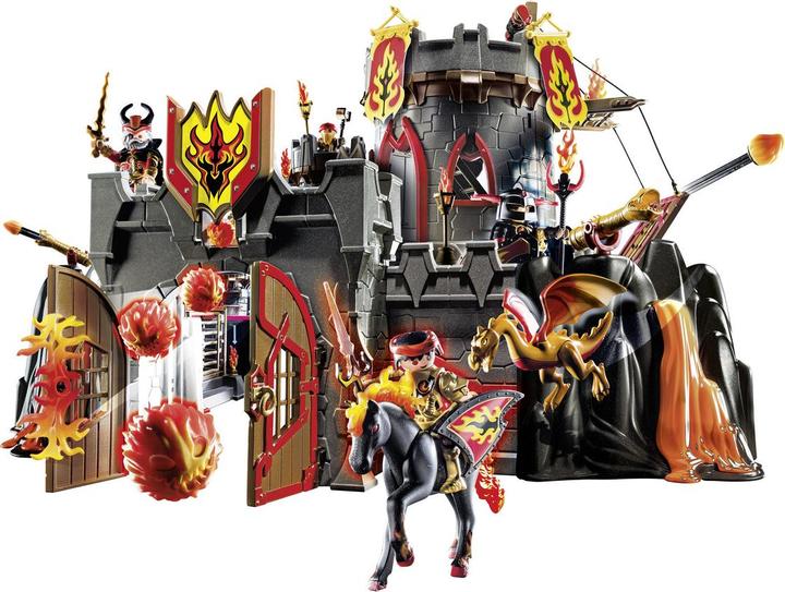 Actual product image Playmobil Fortress of the Burnham Feuerfels (70221, Playmobil Novelmore)