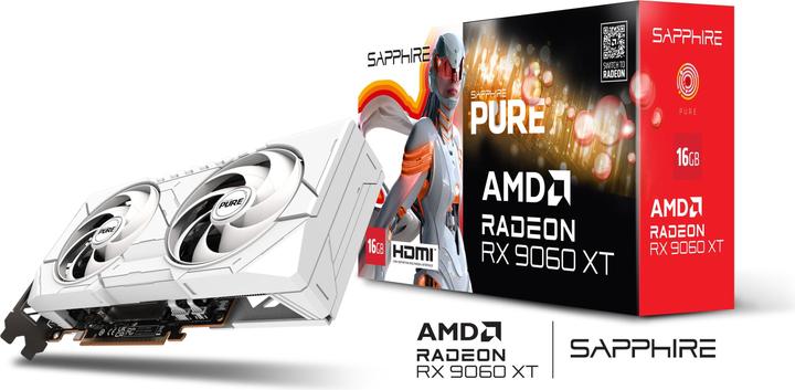 Produktbild Sapphire Pure Radeon RX 9060 XT (16 GB)