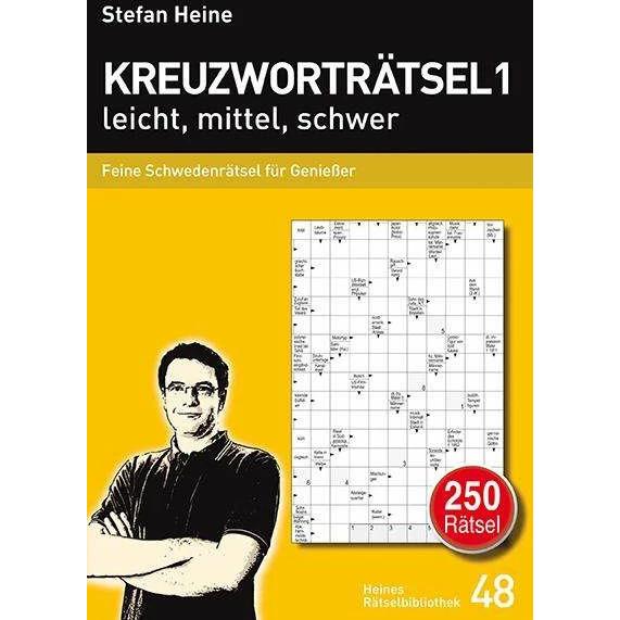 Kreuzworträtsel 1 leicht, mittel, schwer, Sachbücher von Stefan Heine