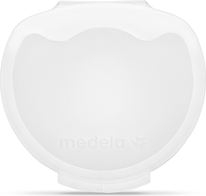 Actual product image Medela Contact nipples L ( Ø 24mm), 2 pieces with storage box (L)
