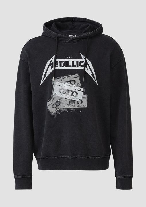 S.Oliver Sweatshirt Metallica® Band-Hoodie mit Wascheffekt (M)