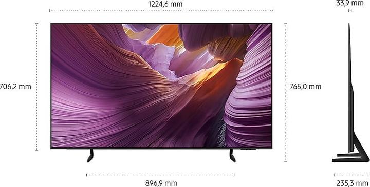 Actual product image Samsung 55" OLED S85F 4K Vision AI Smart TV (2025) (55", S85F, OLED, 4K, 2025)