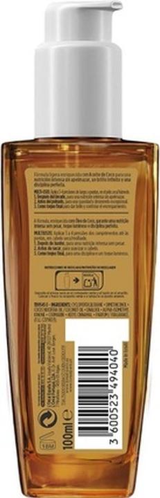 Produktbild L'Oréal Paris ELVIVE ACEITE EXTRAORDINARIO COCO cabello normal a seco 100 (100 ml)