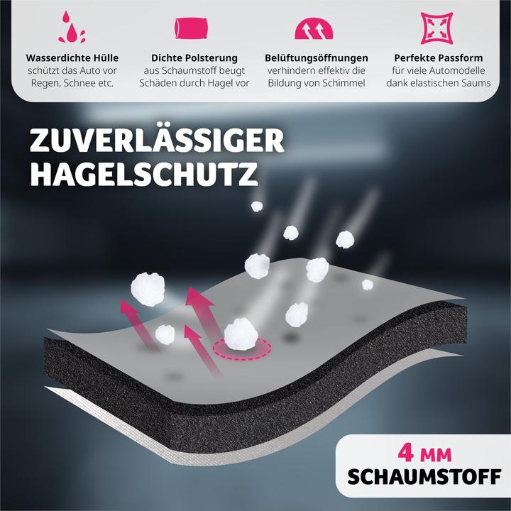 Image du produit tectake Bâche de voiture anti-grêle