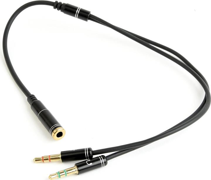Produktbild Gembird Adapter audio stereo mini Jack/4PIN/ Audio-Kabel. (Klinkenadapter)
