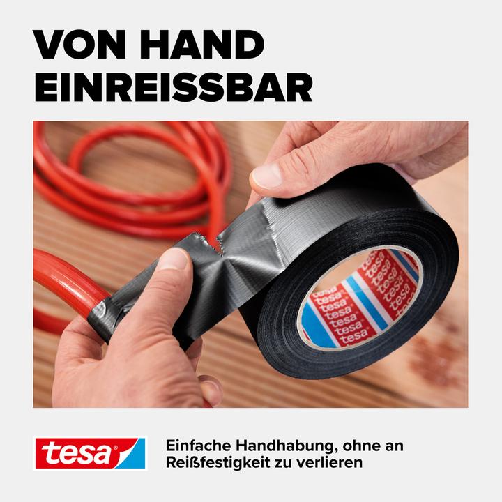 Produktbild tesa EXTRA POWER UNIVERSAL Gewebeband, gewebeverstärktes Ductape (50 mm)