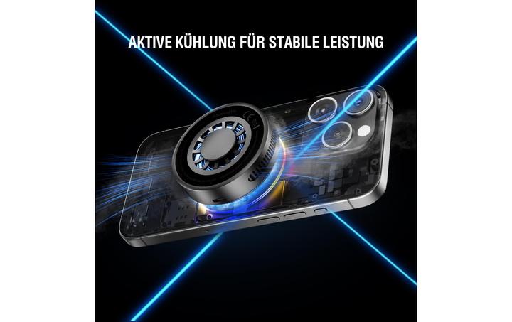Actual product image 4smarts Qi2 25W / MagSafe Ladegerät-Set mit Kühlung RGB (25 W)