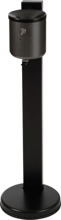 Productafbeelding TKG Rondo senior staande asbak grafiet afsluitbaar