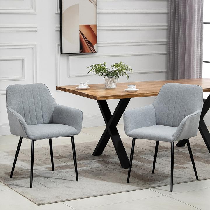 Actual product image Homcom Chair 2-piece
