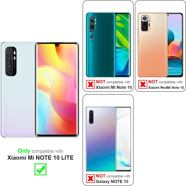 Produktbild Cadorabo Handykette für Xiaomi Mi NOTE 10 LITE Necklace Hülle mit verstellbarem Kordelband
