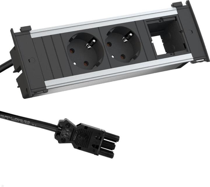 Produktbild Bachmann Kapsa Steckdose Typ F (2x, CEE 7/3)