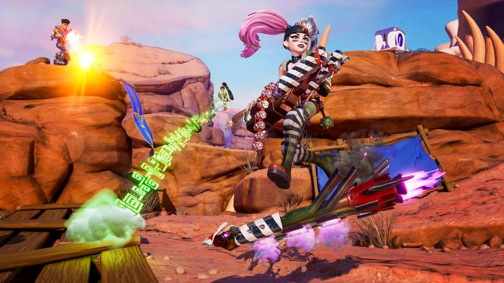 Produktbild NoName Rocket Arena MYTHIC EDITION ( voice UK & text EFIGS) (PS4, EN)