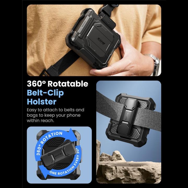 Produktbild Supcase IBLSN Armorbox Case für Samsung Galaxy Z Flip 7 - Schwarz (Samsung Galaxy Z Flip7)