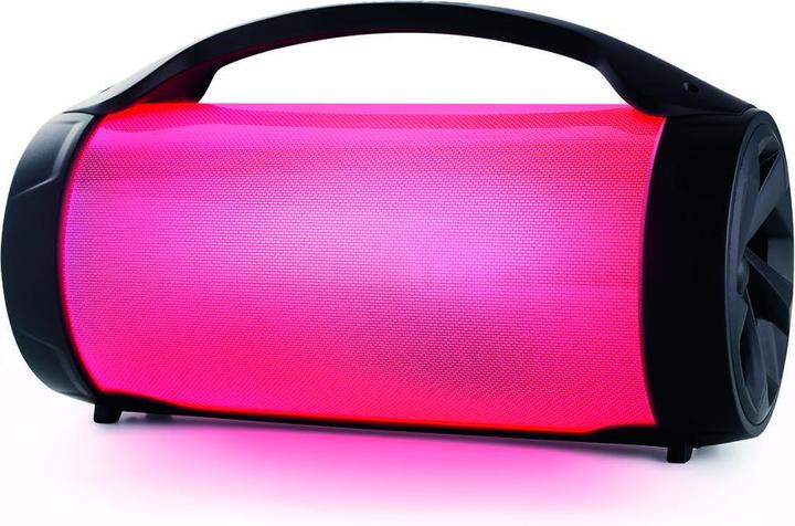 Produktbild Bigben PARTY Pro Bluetooth-Lautsprecher (Schwarz, Lichteffekte, USB-Anschluss, 3,5 mm AUX-IN, Tragegriff) (Akkubetrieb)