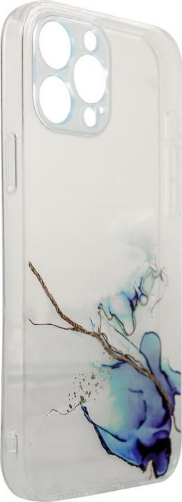 Image du produit Hurtel Coque Marble pour iPhone 12 Pro Gel Cover Marble Blue (Apple iPhone 12 Pro)