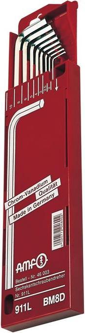 Produktbild Amf Sechskant-Winkelstiftschlüsselsatz