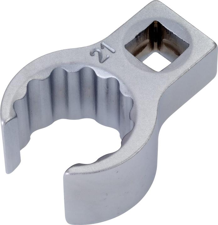 Actual product image HAZET Ring spanner, double hex, open 848Z-22 - Square hollow 10 mm (3/8 in.) - Outside (22 mm)