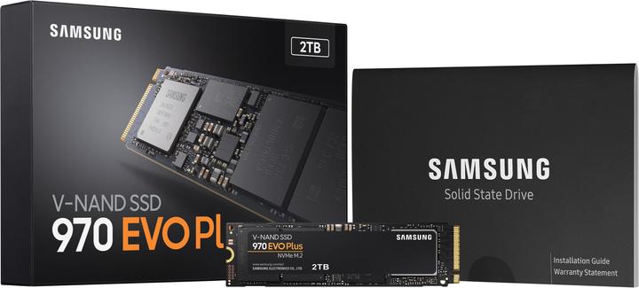 Actual product image Samsung 970 EVO Plus (2000 GB, M.2 2280)