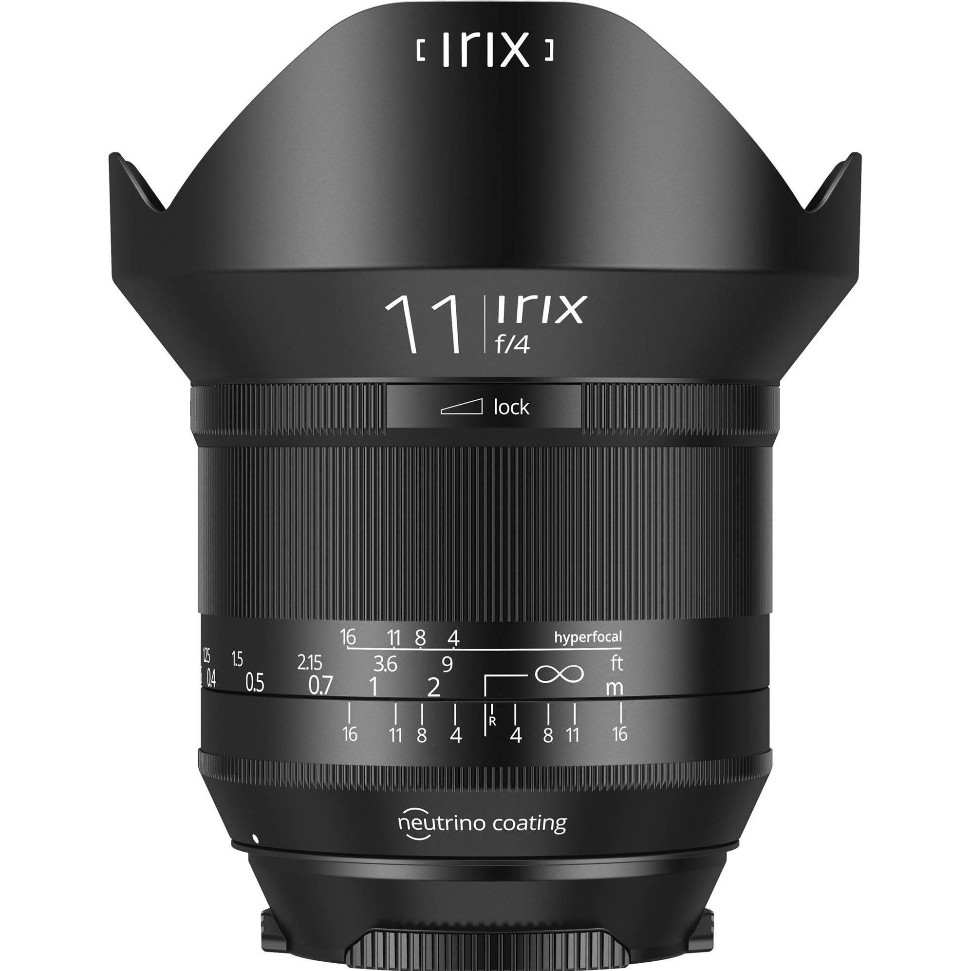 Irix 11mm f/4.0 Blackstone Pentax (Pentax K, Micro Four Thirds), Objektiv, Schwarz