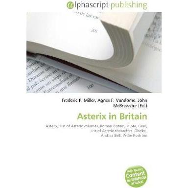 Asterix in Britain, Fachbücher